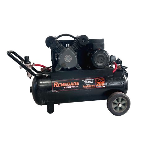 Industrial 2.2HP 200LPM V-Twin Belt Drive Air Compressor
